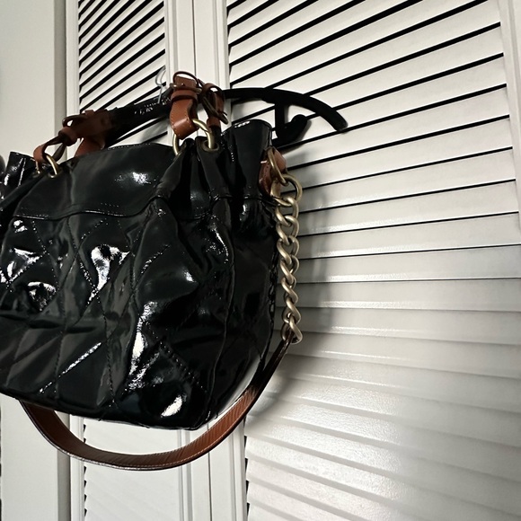 Cavalcanti Italian Patent Leather Purse - Picture 3 of 14